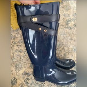 Coach rain boots